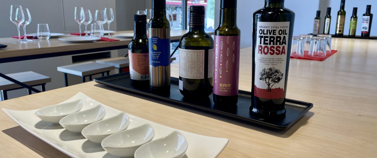 Tasting im Olivenöl-Museum in Pula