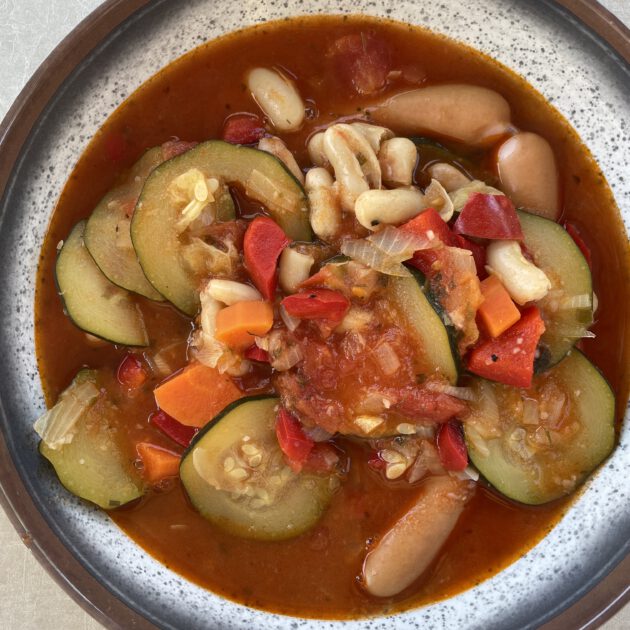Camper-Gemüsesuppe