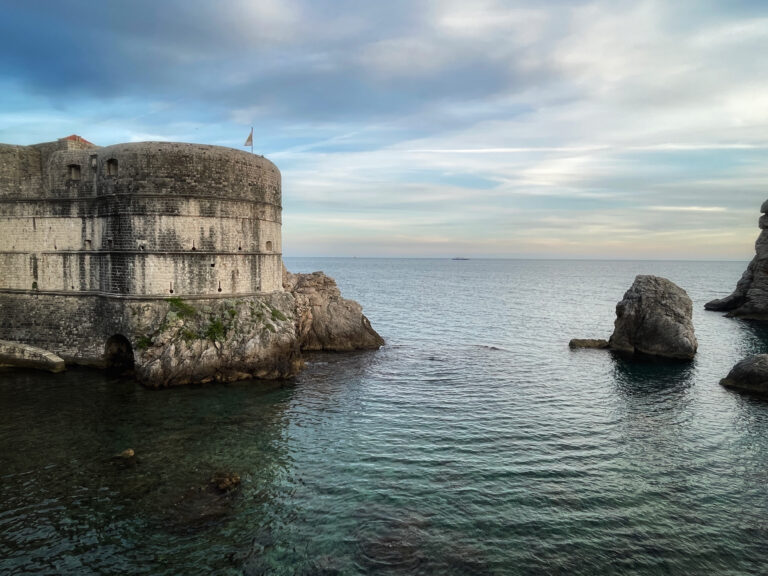 Teil der Mauer von Dubrovnik