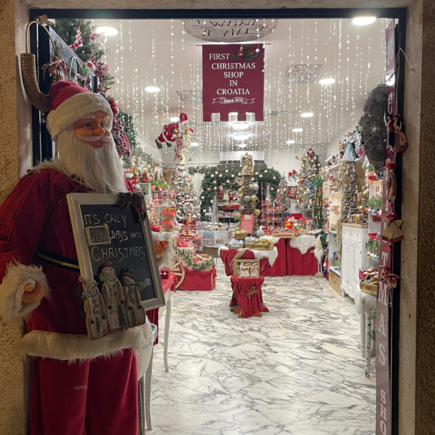 Weihnachtsladen Dubrovnik