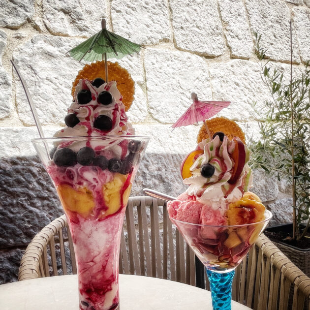 Köstliches Eis in Krk