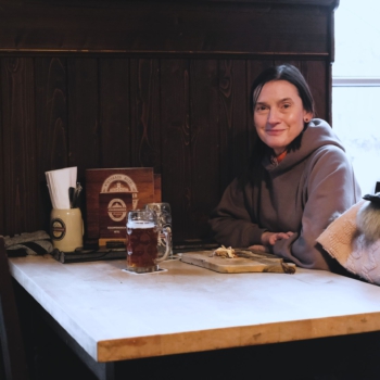 Gabi im Kühlungsborner Brauhaus